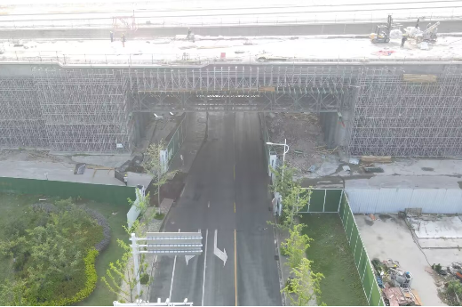 新建上海至南京至合肥高速铁路沪宁段站前XI标二分部