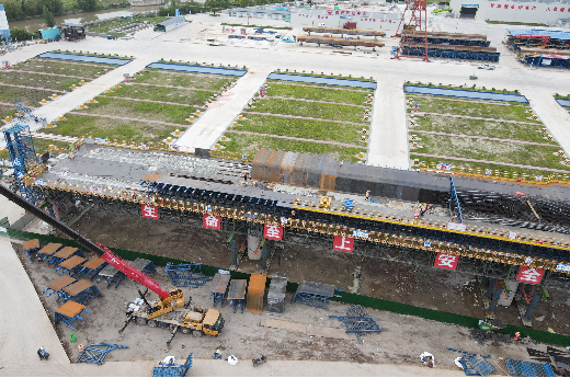 新建南通至宁波高速铁路站前及相关工程TYZQ-IX标三分部